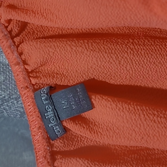 Neon orange top - Picture 2 of 2